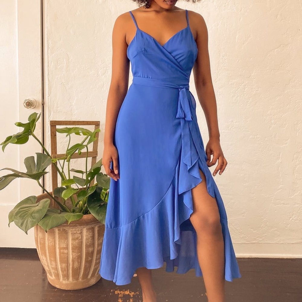 Lulus wrap dress